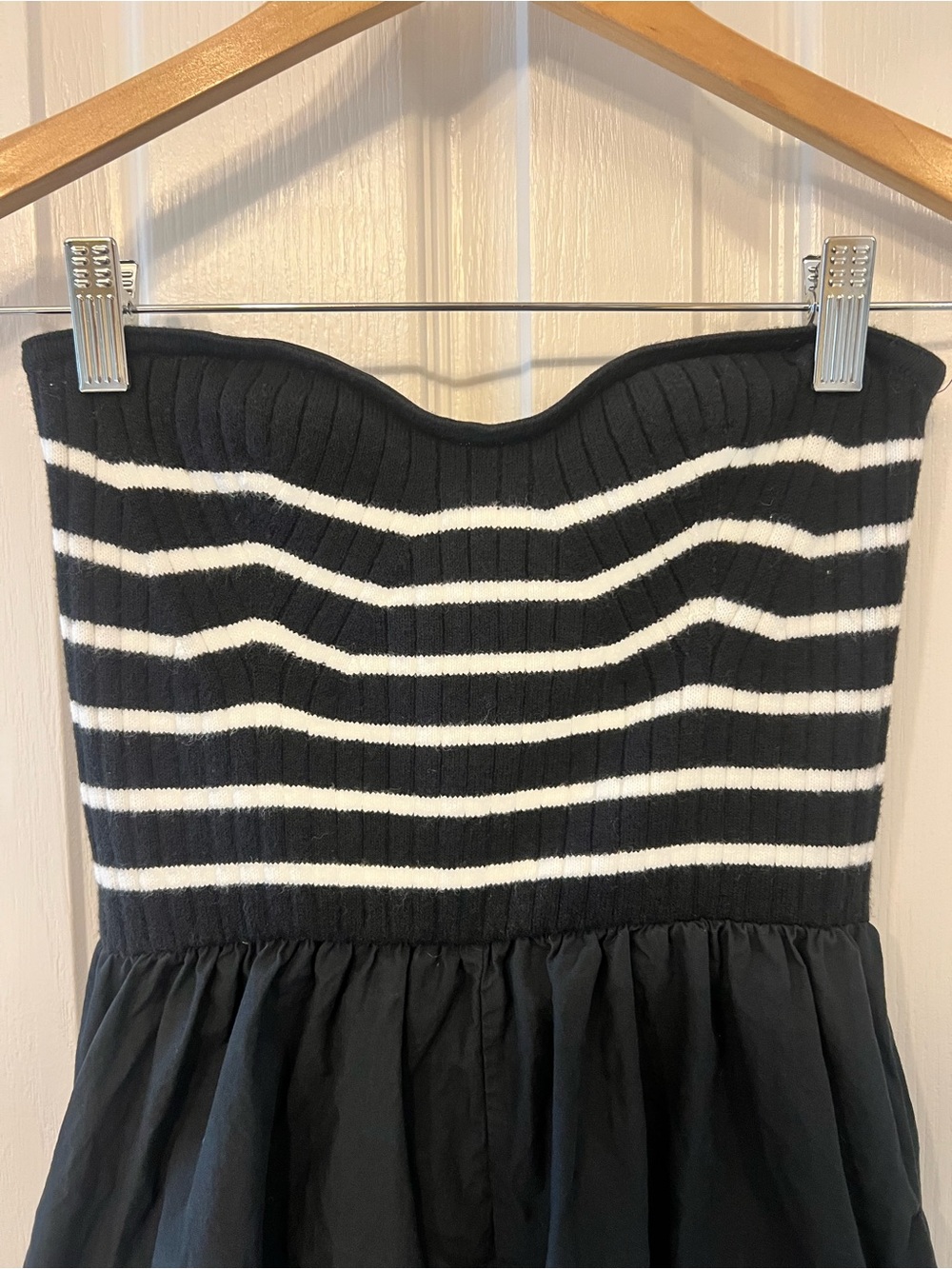 Universal Thread Black Strapless Maxi Dress with Pockets | Size Small - Picture 2 of 8